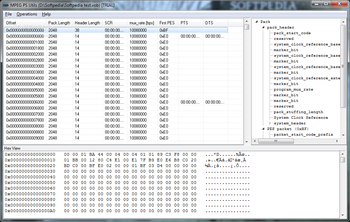 MPEG PS Utils screenshot
