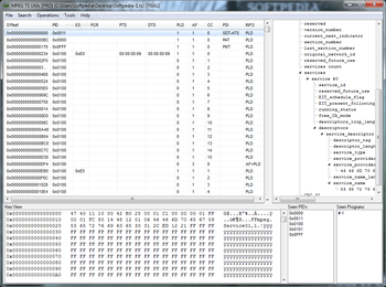 MPEG TS Utils screenshot