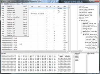 MPEG TS Utils screenshot 2
