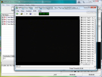 MPEG4 Direct Maker screenshot 4
