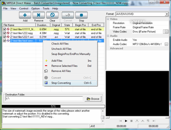 MPEG4 Direct Maker screenshot 7