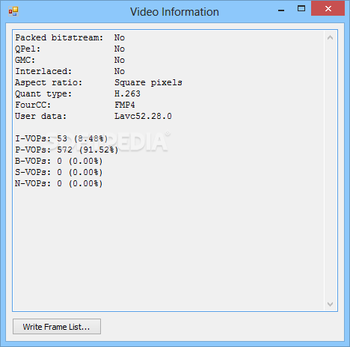 MPEG4 Modifier screenshot 2