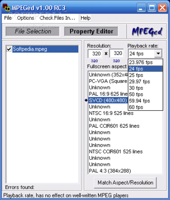 MPEGed screenshot 3