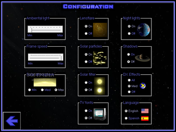 MPL3D Solar System screenshot 4