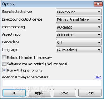 MPlayer Portable screenshot 2