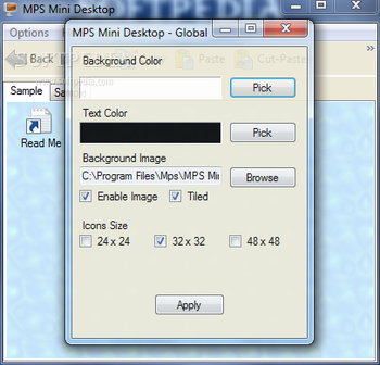 MPS Mini Desktop screenshot 3