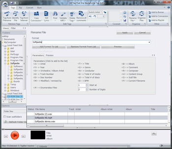 MPTagThat the MediaPortal Tag Editor screenshot 15
