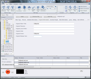 MPTagThat the MediaPortal Tag Editor screenshot 4