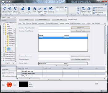 MPTagThat the MediaPortal Tag Editor screenshot 5
