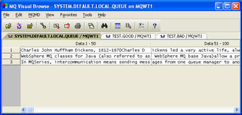 MQ Visual Browse screenshot