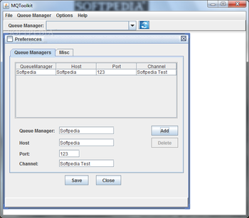 MQToolkit screenshot 2
