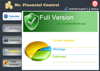 Mr Financial Control screenshot