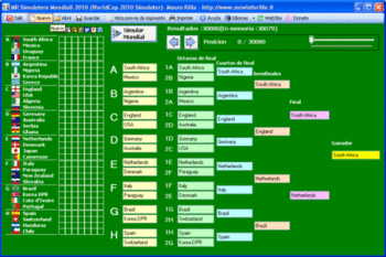 MR Simulatore Mondiali 2010  screenshot