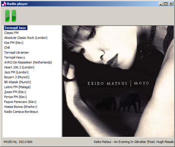 mRadio Player screenshot