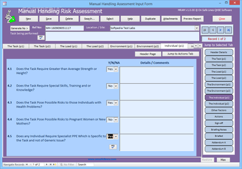 MRAM - Manual Handling Risk Assessment Management screenshot 12