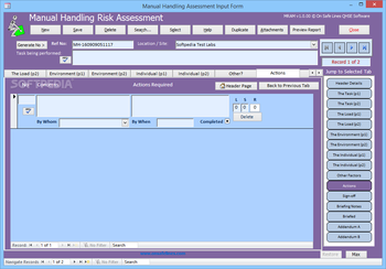 MRAM - Manual Handling Risk Assessment Management screenshot 15