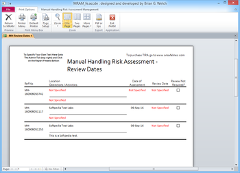 MRAM - Manual Handling Risk Assessment Management screenshot 17