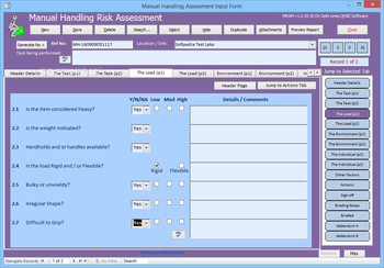 MRAM - Manual Handling Risk Assessment Management screenshot 8