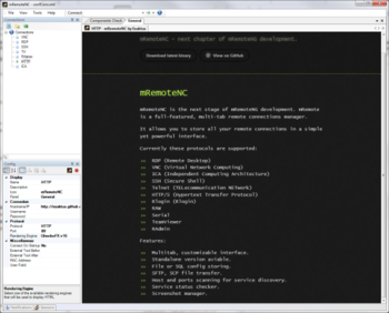 mRemoteNC screenshot