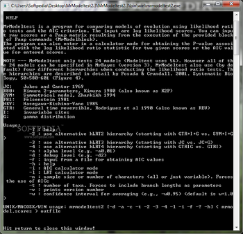 MrModeltest screenshot