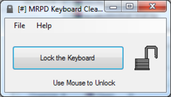 MRPD Keyboard Cleaner screenshot