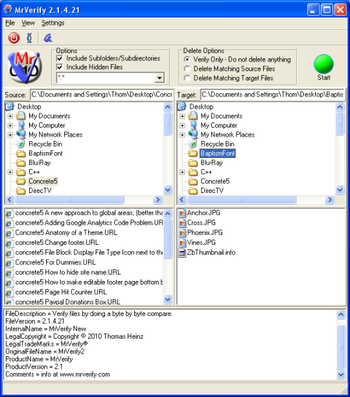 MrVerify screenshot