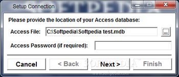 MS Access Export Multiple Tables To HTML Files Software screenshot