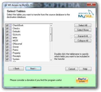 MS Access To MySQL screenshot 4