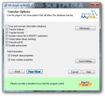 MS Access To MySQL screenshot 5