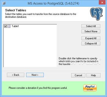 MS Access To PostgreSQL screenshot 4