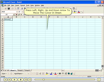 MS Excel 2000 Totorial screenshot