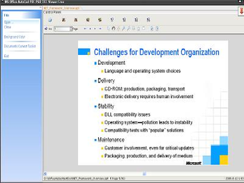 Ms Office AutoCad Pdf Psd Tiff Viewer screenshot