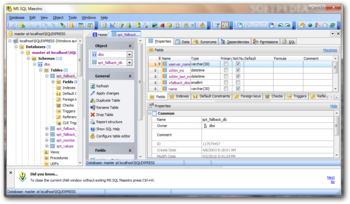 MS SQL Maestro screenshot