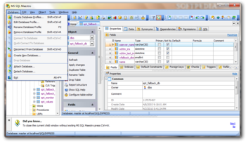 MS SQL Maestro screenshot 2