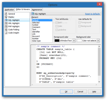 MS SQL PHP Generator Professional screenshot 12