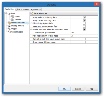 MS SQL PHP Generator Professional screenshot 8