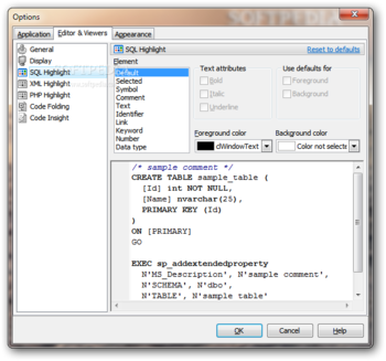MS SQL PHP Generator screenshot 7