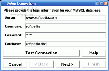 MS SQL Server to Text Files Import, Export & Convert Software screenshot