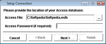 MS Word Import Multiple Access Files Software screenshot