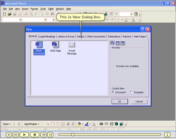 MS Word Tutorial screenshot 2