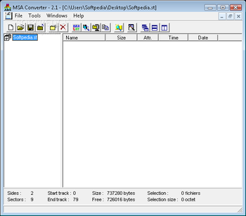 MSA Converter screenshot