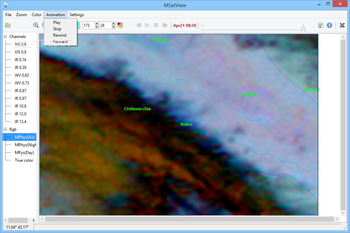 MSatView screenshot 5