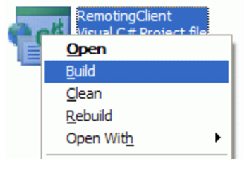 MSBuildShellExtension screenshot