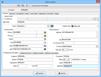MSD Organizer Freeware screenshot 8