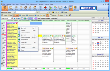 MSD Organizer screenshot