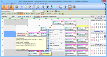 MSD Organizer Multiuser screenshot 2