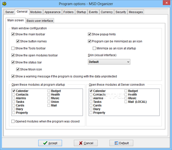 MSD Organizer Multiuser screenshot 22