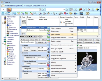 MSD Organizer Portable Free screenshot