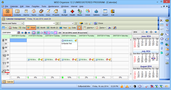 MSD Organizer Portable screenshot