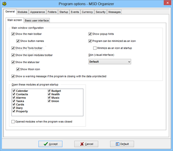 MSD Organizer Portable screenshot 10